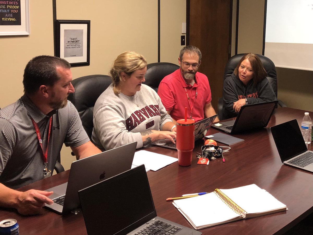 MelissaABlossom's tweet photo. What happens when a high school includes students, teachers, principals, and district leaders in goal setting?

➡️Alignment
🏆Achievement
🥇Success for all

Well done, Mississinewa HS!

⁦@lezliewinterMCS⁩ ⁦@stevequaderer⁩ 
⁦@rachelroesch⁩ https://t.co/siCeyDzHXn