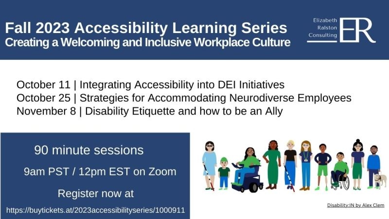 The goal of this upcoming Fall series is to create an awareness about the strengths and gifts of people with disabilities and to develop strategies to transform workplace culture to be more welcoming and inclusive for all. azimpactforgood.ce21.com/item/integrati…
