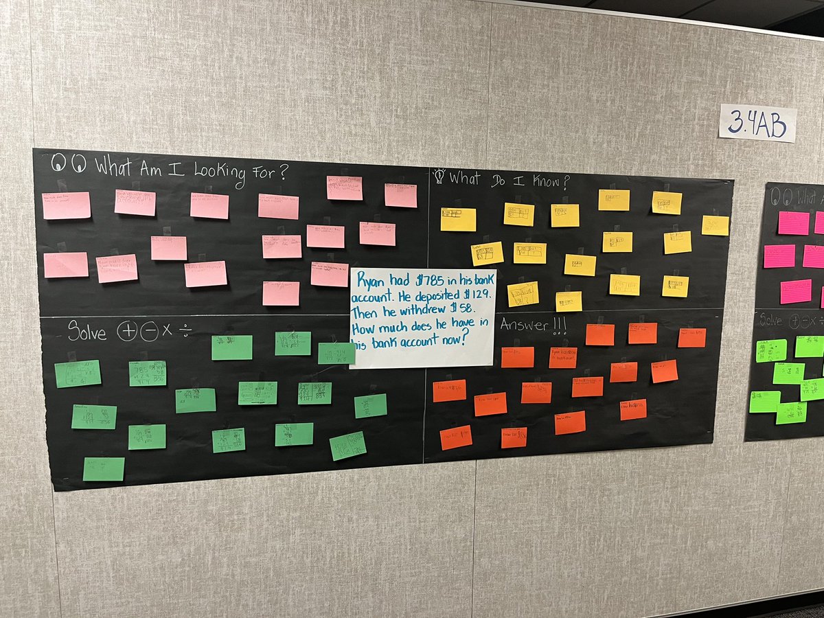 MEL0DYB0YD's tweet image. Representing and solving word problems in third grade! @BernshausenKISD #kleinmath