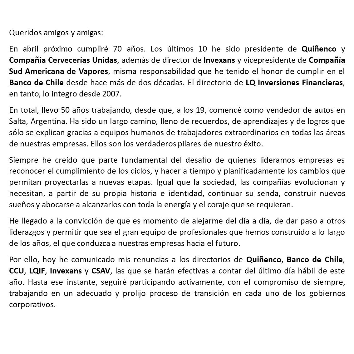 Andrónico Luksic C. tweet media