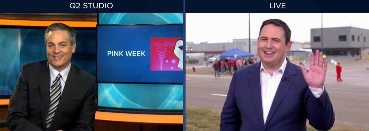 Reunited at last!  I hope our <a href="/KTVQ/">KTVQ - Q2 News</a> viewers can forgive me for chatting football for 90 seconds with <a href="/JoeStGeorge/">Joe St. George</a> this week during "Montana this Morning," although he did take a cheap shot at the Denver Broncos.