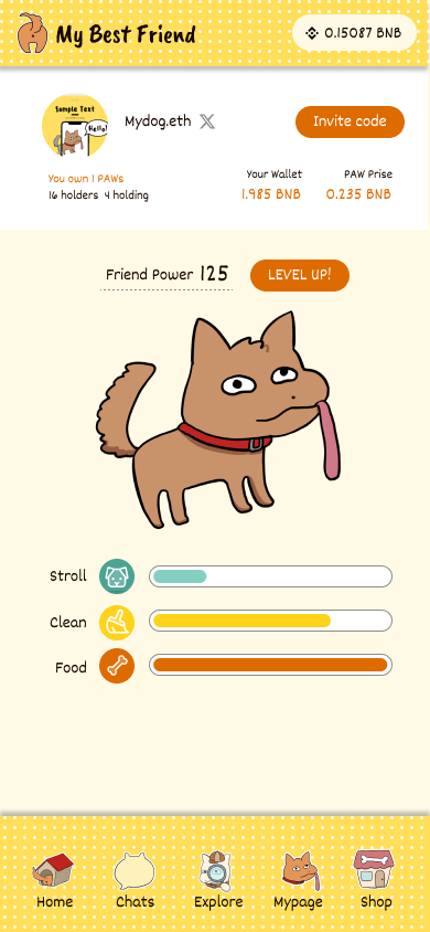My Best Friend (@0mb_friend) on Twitter photo Not only sell and buy PAWs, but also raise your own My Best Friend*️⃣ It's coming up soon! stay tuned📷
<a href="/0mb_friend/">My Best Friend</a>
#MYBESTFRIEND #friendtechcode Not only sell and buy PAWs, but also raise your own My Best Friend*️⃣ It's coming up soon! stay tuned📷
<a href="/0mb_friend/">My Best Friend</a>
#MYBESTFRIEND #friendtechcode
