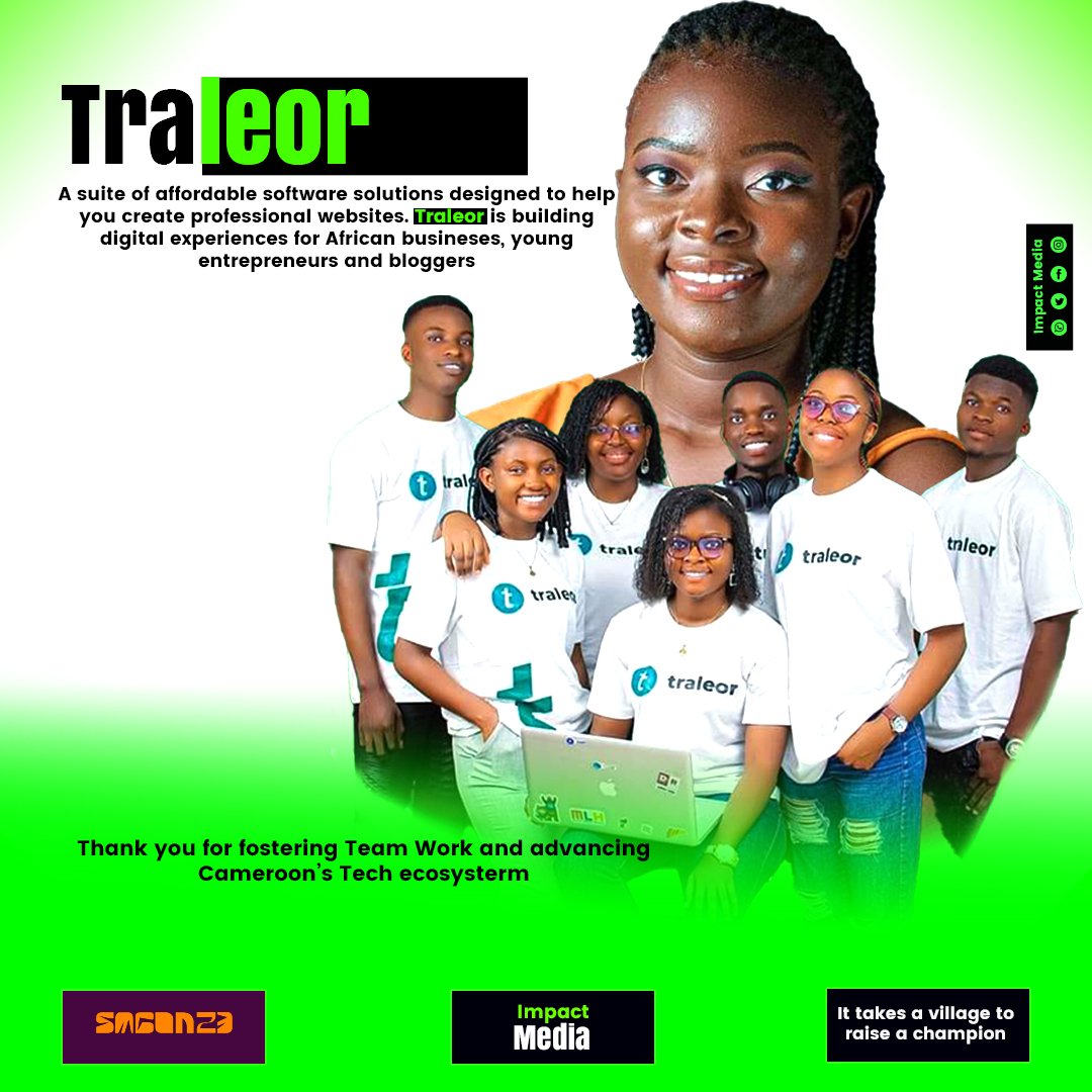 impactmedia237's tweet photo. Exploring the trailblazing innovation of @traleor ,redefining Website design through collaboration.
https://t.co/EfGGPsV5m7
Read more here๐
https://t.co/hkTjPS8ll5
Day14 #smconcontest
#smcon23 #bueatech #ittakesavillage #raisingchampions #teamwork #Ubuntu #traleor https://t.co/a0h1FMMHeK