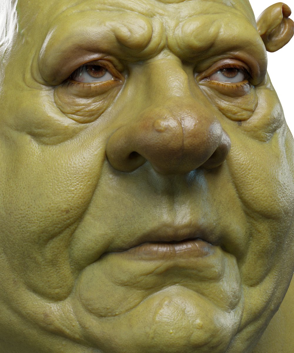 henningsanden's tweet photo. Worked more on the eyes, added eyelashes and the wetline https://t.co/TUSZT5ZSK6