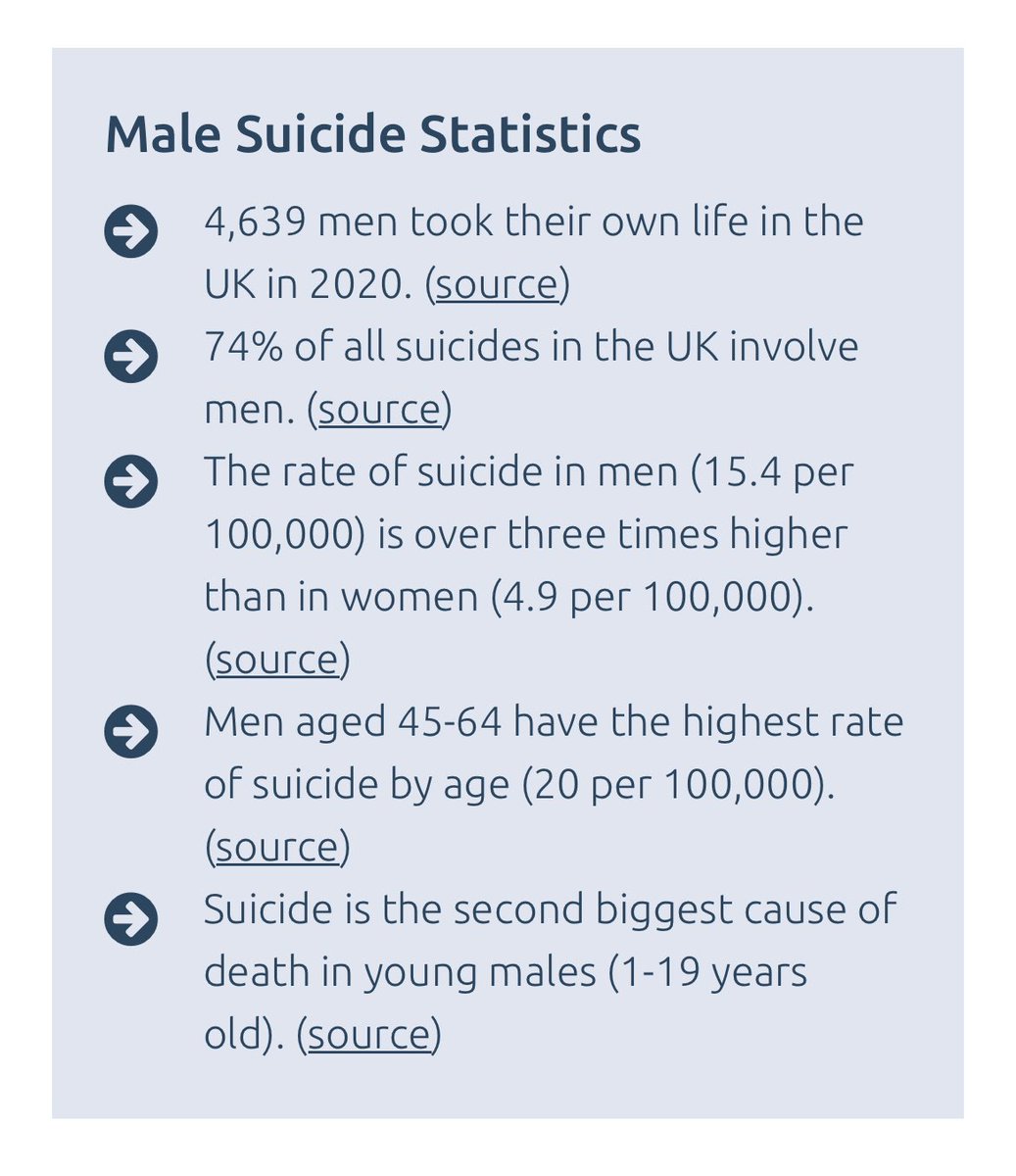 rkidnunez's tweet photo. Got to be serious for a minute cos I’m fucking fuming about that video from Dartford.

Suicide is the biggest killer of Men, and we are expected to just get on with it, deal with it, man up. Fucking bollocks. https://t.co/L39jcrubAO
