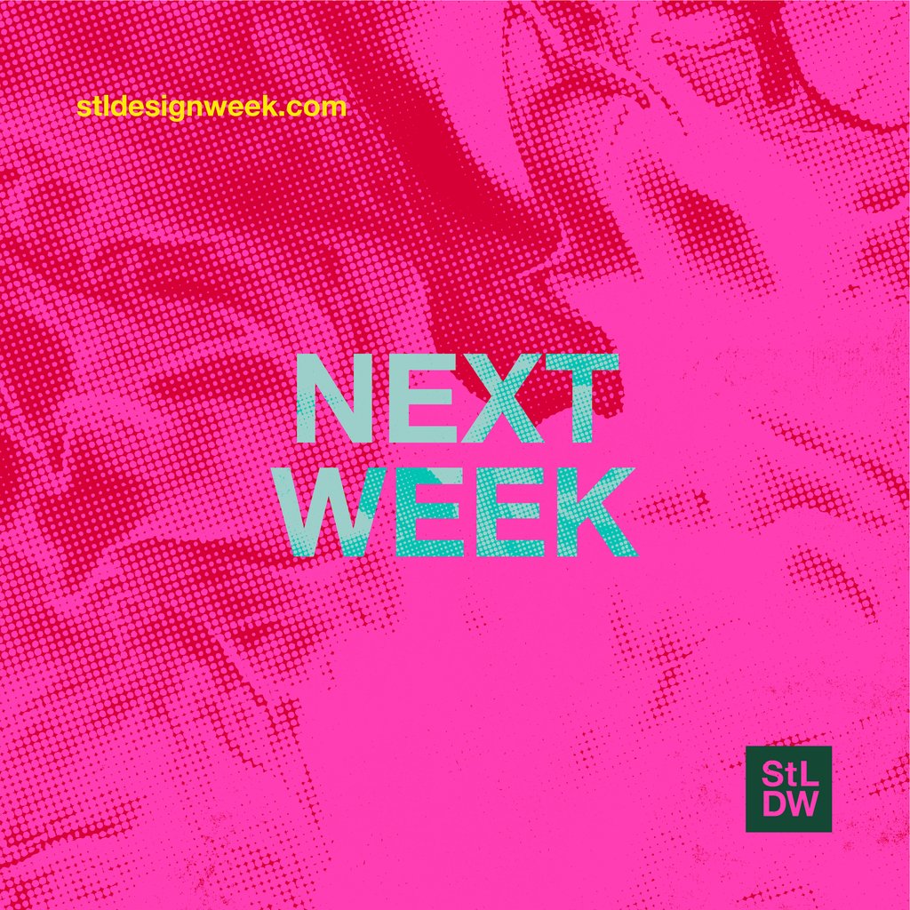 ⏳️ STLDW2023 starts next week and we can hardly contain our excitement!! ⏳️

Check out stldesignweek.com for a full list of events and studio tours. We'll see you Monday 👋