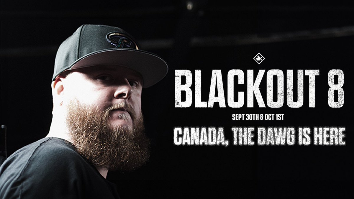 He made it through the border, and now <a href="/BiggKTV/">K</a> taking over the 6ix. 

Witness history. 🎤🔥 

#BLACKOUT8 Tix &amp; Ppv 
Link in bio