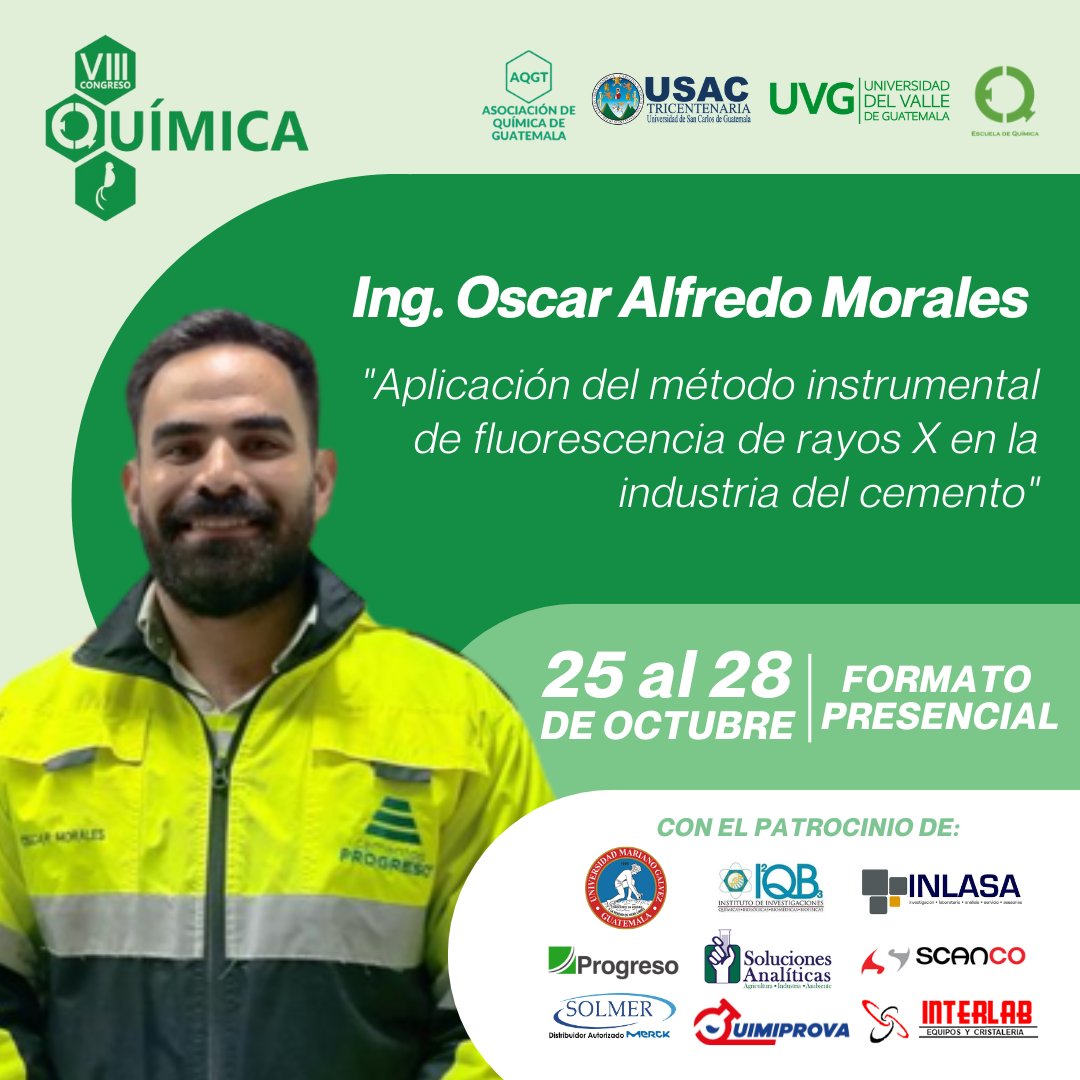 QuimicaGT's tweet photo. La fluorescencia de rayos X es crucial en la industria química por su capacidad para analizar la composición elemental de materiales con alta precisión y sin destruirlos.
Te gustaría aprender un poco más al respecto? 
Inscríbete al VIII Congreso de Química. https://t.co/rqXOX5jYD5