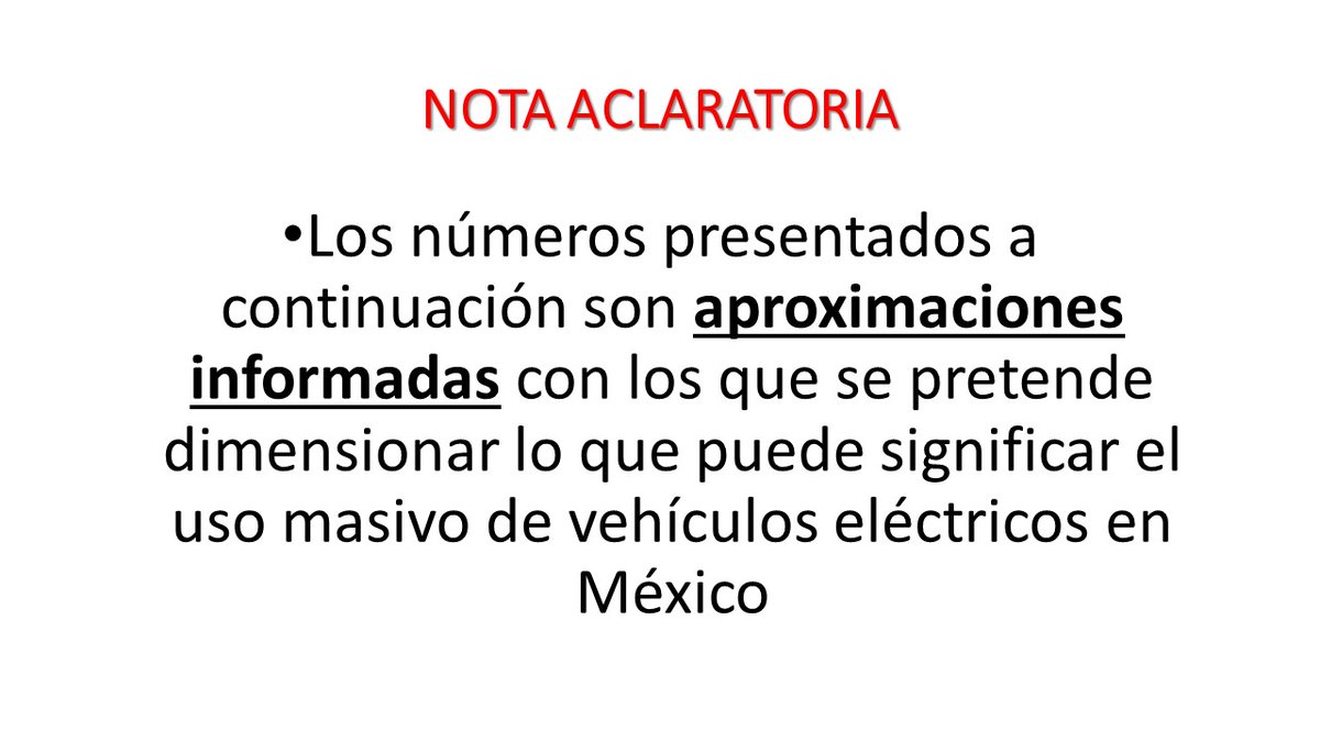 ODdeBR's tweet photo. Les comparto, en el siguiente hilo las láminas que preparé p/el 3er Foro de Energía del #CICM, donde hablé del posible impacto de los vehículos eléctricos en la red eléctrica en México. https://t.co/0VSFDZx82Z