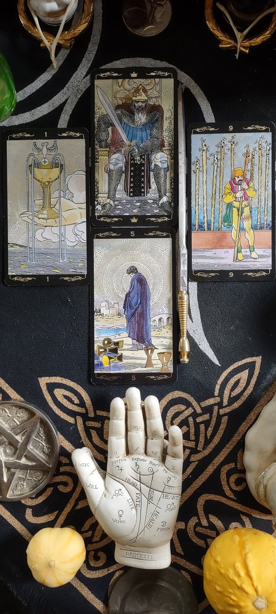 #SpiritualKnowledge  in the #Tarot
#ThorsDay #DivineLove #AceofCups 
#Subconscious  in the #DailyTarot 
#Hope  #Loss and getting around it.
#September28th #HarvestMoon #Aries
#Lilith #Hekate #4CardDraw #Relax 
#SpotOn #CupSize #WitchesLife 
Tomorrow is another day.