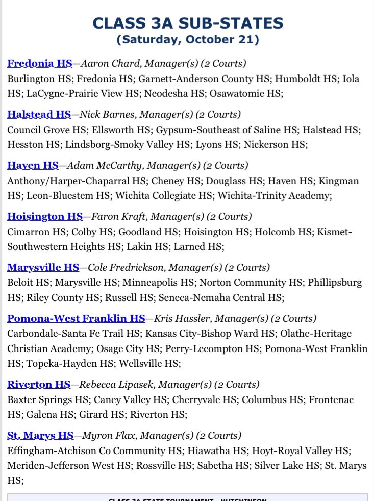 rivertonrams's tweet image. Riverton will host a Class 3A Volleyball Substate Tournament on Saturday, October 21st: