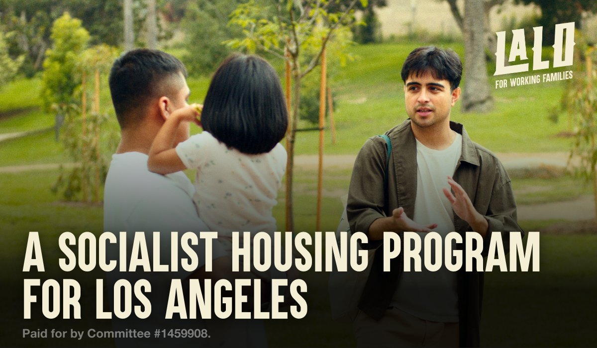 LA needs serious solutions to the housing crisis- not band-aid solutions and bureaucratic delays!🚨

#housingisaright #tenantsrights #losangeles #votesocialist

laloforcd14.com/program