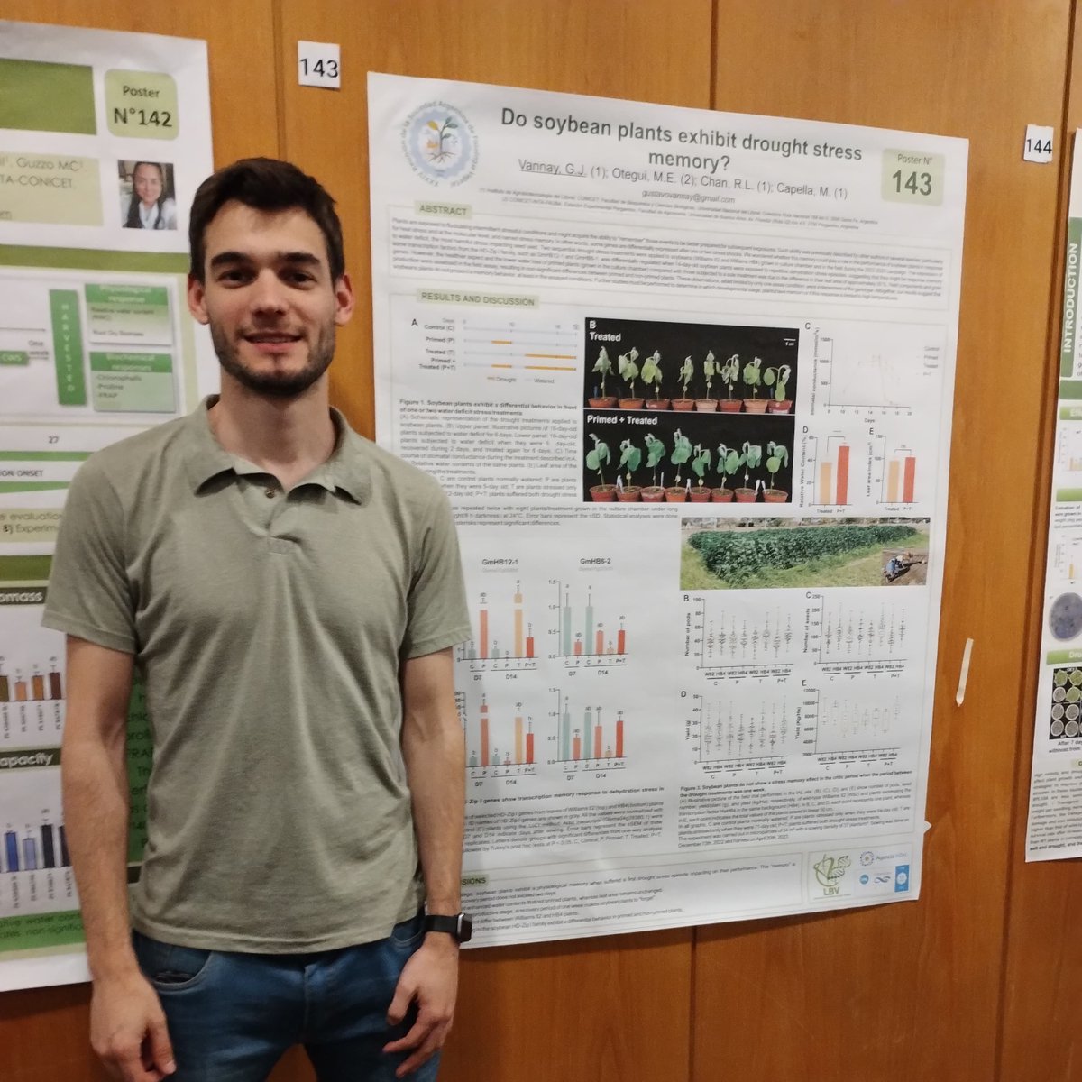 Participamos de la XXXIV Reunión Argentina de Fisiología Vegetal. 
En la RAFV Conference 2023 que tuvo lugar en la ciudad de Rosario entre el 24 al 27 de septiembre el IAL presentó 1 Conferencia,  1 Simposio y 18 Posters. 
<a href="/FBCB_UNL/">FBCB-UNL</a> <a href="/UNLitoral/">Universidad del Litoral</a> <a href="/CONICETDialoga/">CONICET Dialoga</a>