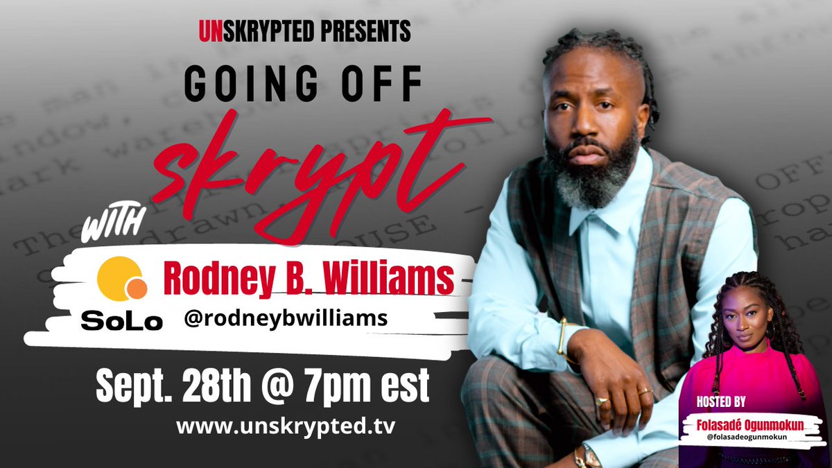 SoLo Funds: Lend & Borrow (@solofunds) on Twitter photo Tune in to <a href="/UnSkryptedTV/">Unskrypted TV | Now available on ROKU!</a> now to hear <a href="/rodneybwilliams/">Rodney Williams</a> inspiring words and gain a deeper insight into SoLo's mission. Don't miss this chance to connect with our Co-Founder and be inspired to make a difference.
Link: unskrypted.tv Tune in to <a href="/UnSkryptedTV/">Unskrypted TV | Now available on ROKU!</a> now to hear <a href="/rodneybwilliams/">Rodney Williams</a> inspiring words and gain a deeper insight into SoLo's mission. Don't miss this chance to connect with our Co-Founder and be inspired to make a difference.
Link: unskrypted.tv