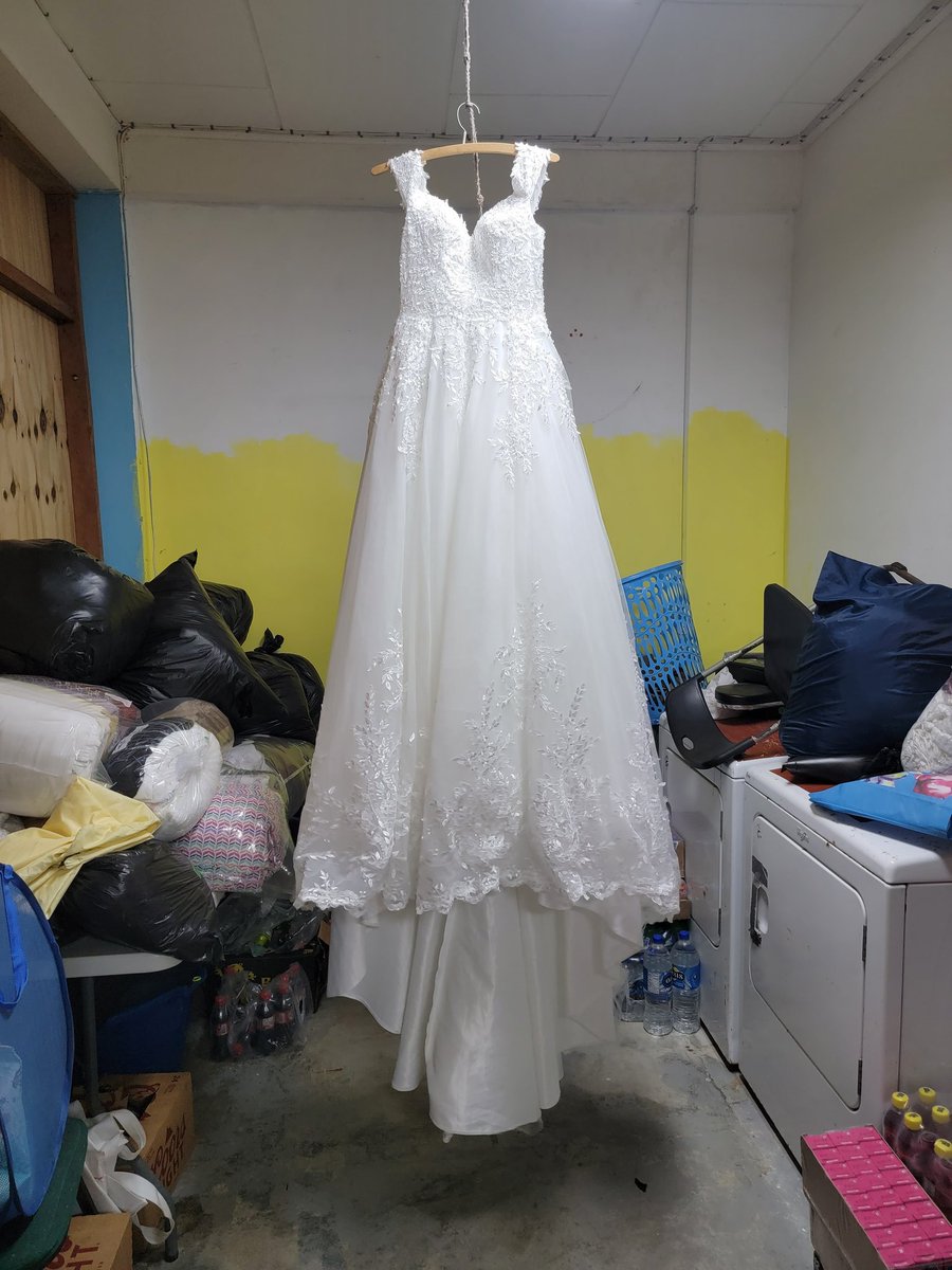 Bunny's laundry gown cleaning. #wedding dress #guyana