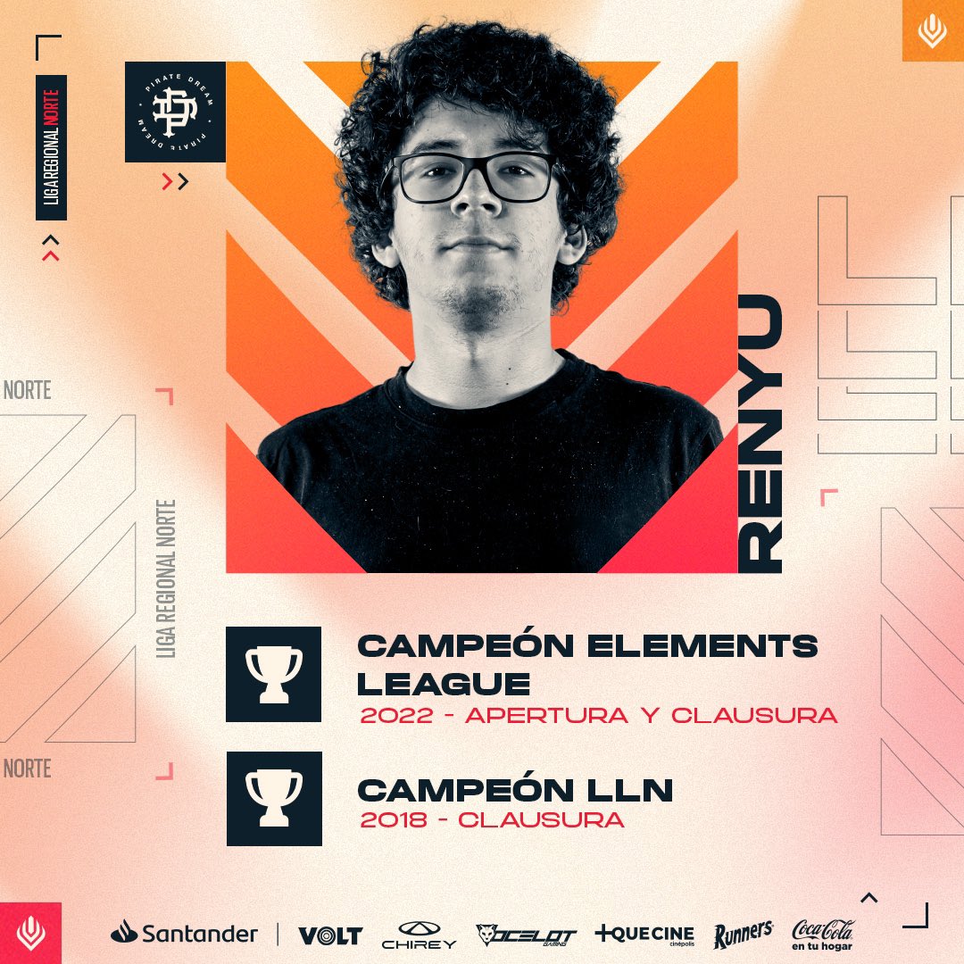 lvpcayc's tweet photo. Todo un ícono en el carril inferior, terminó con una dinastía en LLN y fue a Worlds para pasarse de 🍔. Además de ser bicampeón en la #ElementsLoL. Él es @Renyu_lol y estuvo en #LRN. 🏆 https://t.co/3LmbMjus2A