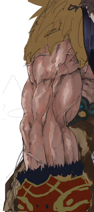 もう自分でもどうなってるのかよくわからない人外の腕wip 