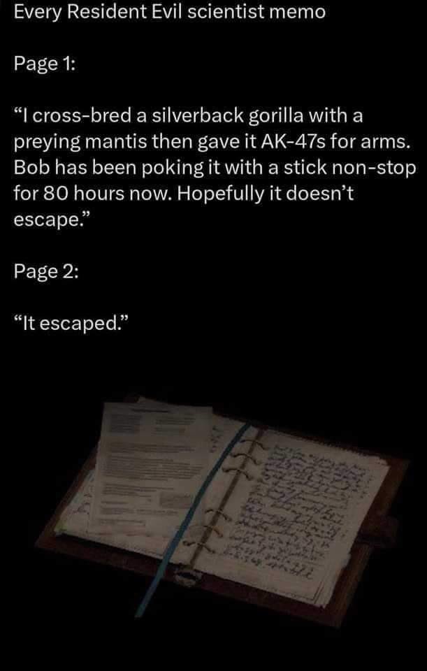 alita_n99's tweet photo. Y’ALL XD #ResidentEvil #evilresidents https://t.co/yMJIrRzGNg