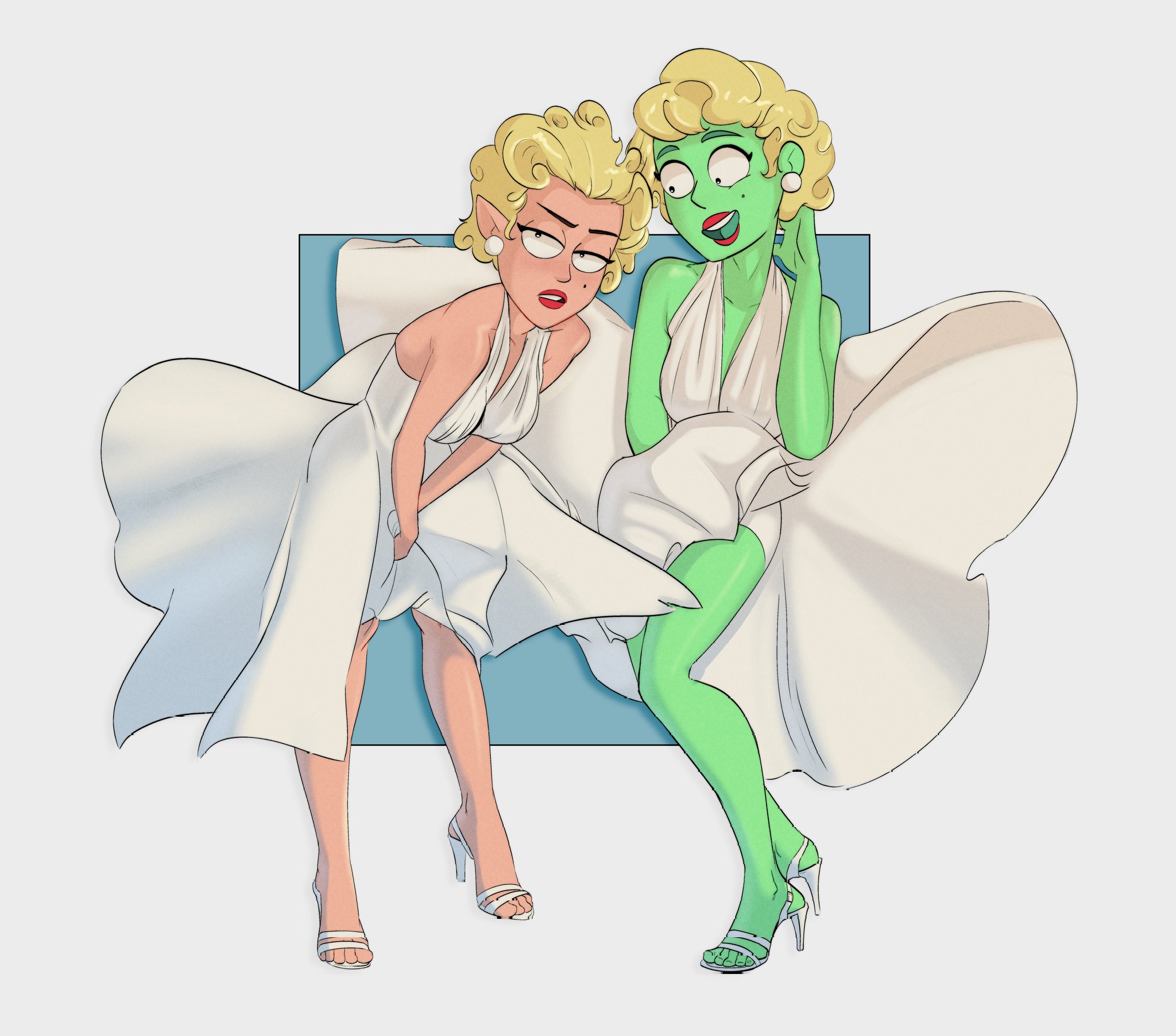 Solidus 🔞 on X: Good Times on the holodeck! Lower Decks comm!! Tendi and  T'lyn are soo good! t.coPIhrSJJHWg  X