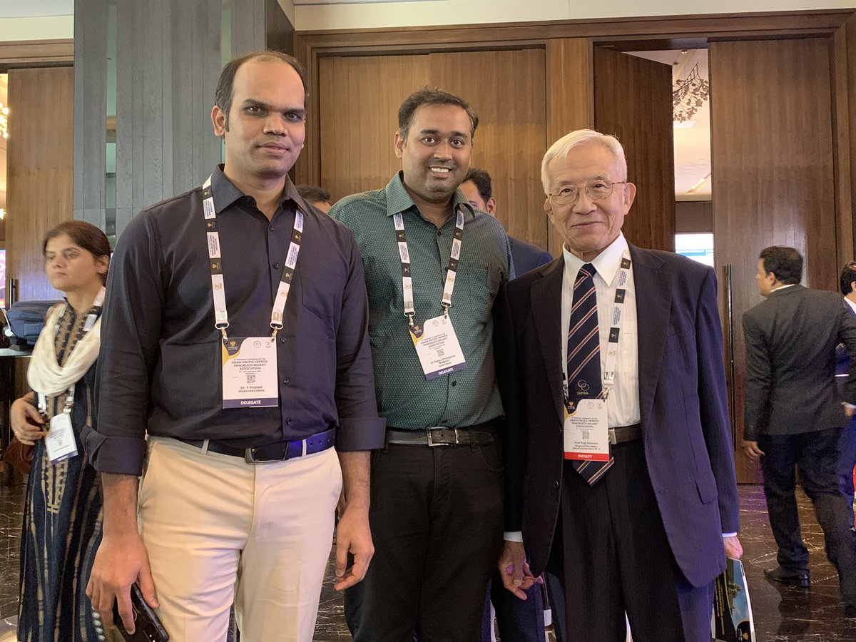 Living legend of HPB surgery - Prof Nimura