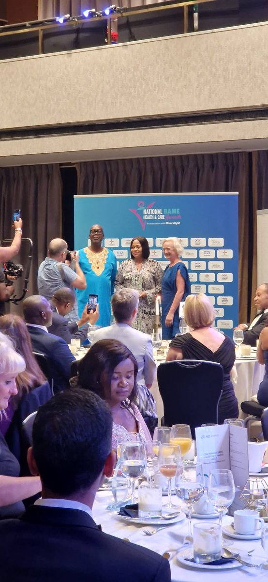 I am graciously proud and truly humbled to have won #NurseOfTheYear2023 @BAME_HCA @CNOEngland @CNOWales @CNOBME_SAG @CMidOEngland @SoAC_Midwives @CnmaUk @felicia_kwaku @joan_myers @CalvinMoorley @Abovedifference #GratitudeIsAMust