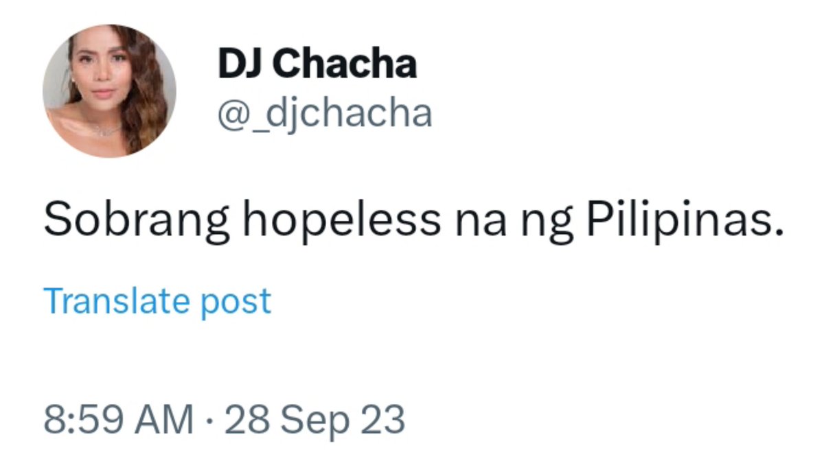 Benj2point0's tweet photo. Hopeless na ang Pilipinas or hopeless nang maging presidente si Leni? And there are nearly 200 countries on the planet. Marami kang malilipatan. https://t.co/RDgh1tHofd