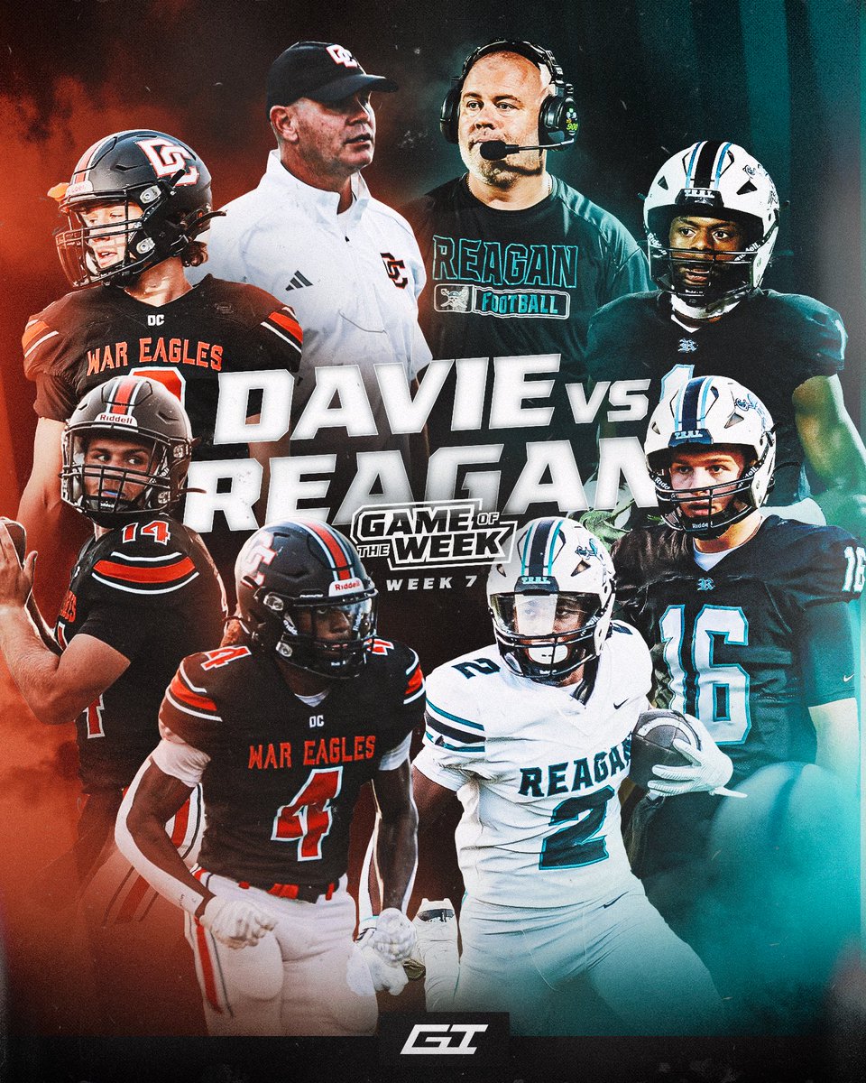 A BIG game on tap for the CPC tomorrow night🤩 Are you taking <a href="/DavieHSFootball/">Davie County Football🏈🦅</a> or <a href="/RaidersFB/">Reagan Raiders FB</a>⁉️👀