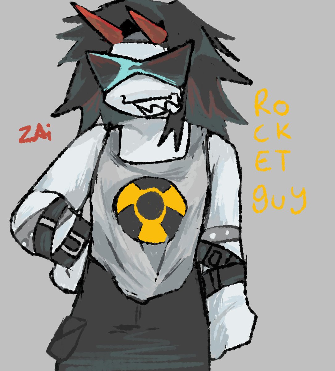 UNIVER7S's tweet photo. fucked up #brickbattler oc https://t.co/UZxcvl6ZOB