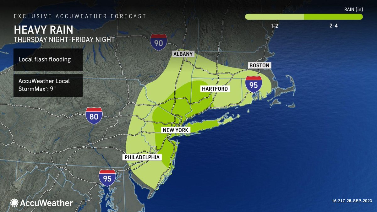 @accuweather ALERT: FLOOD WATCH REMAINS IN EFFECT FROM 2 AM EDT FRIDAY ...