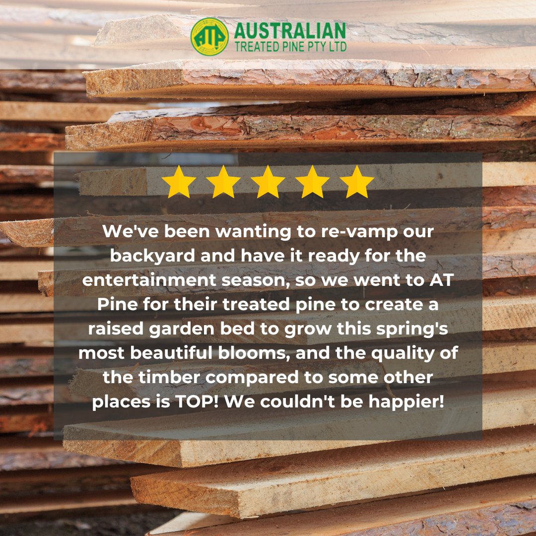 ATPineVic's tweet photo. We are so pleased you were satisfied with your experience at Australian Treated Pine!
.
If you’ve partnered with us to build or renovate your dream property, leave us your thoughts on Google!
 
📱@australiantreatedpine
📞03 9305 2000
.
#AustralianTreatedPine #LocalBusiness #R ... https://t.co/WNew33t23V