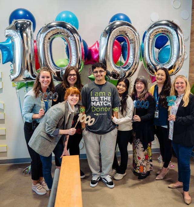 nmdp_org's tweet photo. Help us celebrate Juan, who recently made history by becoming the 1,000th donor at our #BeTheMatch Seattle Collection Center! As a nurse, he already knows the power of helping others. 💙💚

"I'm already in the medical field, so I've always just wanted to help people." https://t.co/Ghs2d2lEkx