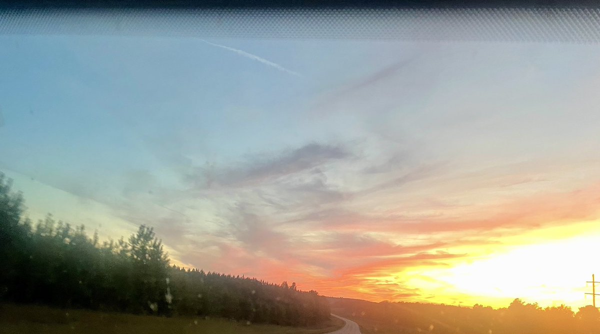 NMSCASMike's tweet photo. . @MattWTVA @matt_laubhan  @WTVAWeather  3.5 miles west of De Kalb MS on the way home from the Mountains. https://t.co/FQYWdeX01J