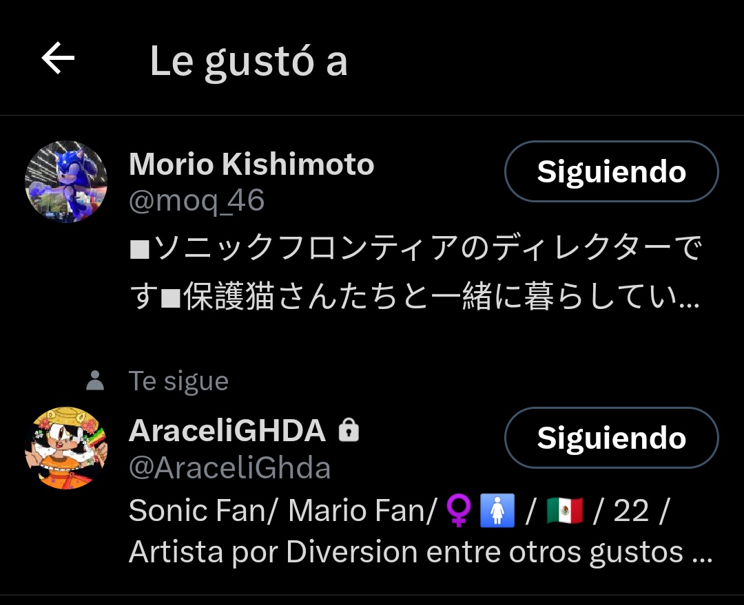 P3chug4sYT's tweet photo. Genial Morio Kishimotoe Me dió Me Gusta Gracias 💙🫂 Y también Araceli 💛🫂 XD, Bueno Solo A esperar 1 hora Para el The Final Horizon. #Gracias #Sonic  #SonicFrontiers https://t.co/6lYIPfZTkh