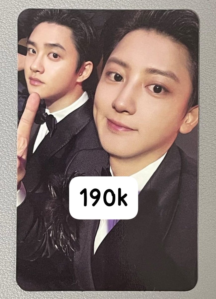 Valbyunexo's tweet photo. WTS PC Chansoo

Dom jatim
Exc packing
Bisa CO di oren pas event

#EXO #WTs #WTB #zonajajanᅠᅠᅠ #Exist #Chansoo #zonauang #CHANYEOL #baekhyun #kyungsoo #SEHUN #CHEN #XIUMIN #SUHO https://t.co/JO04y813Ku
