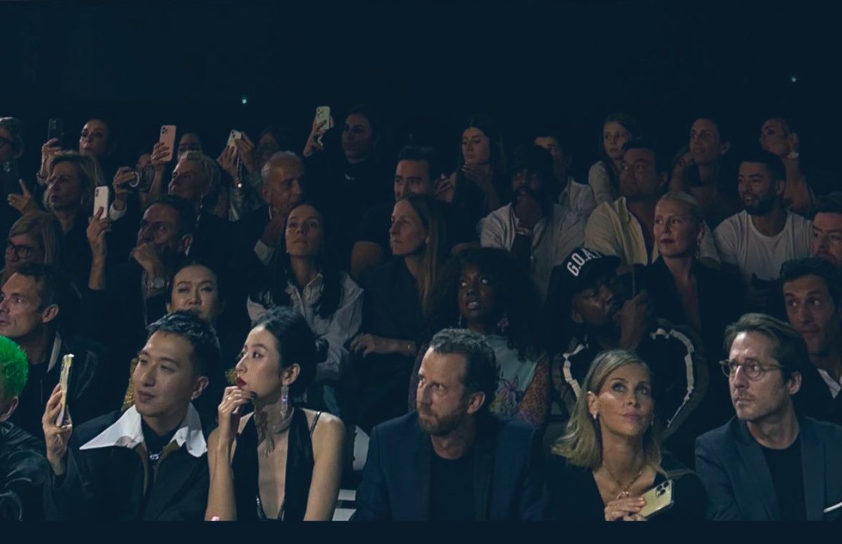 sweetrocca's tweet photo. I saw ZHOU YUTONG sitting in the front row at Messika PFW 😭😭😭 
She deserves it!!! #ZhouYutong #Messika https://t.co/QDXWX8sIlh