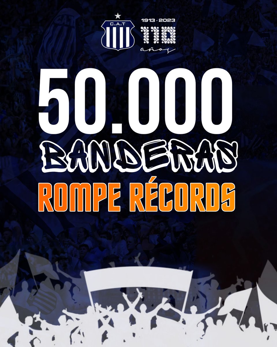 soda1990's tweet photo. 💙🏟 50.000 BANDERAS
flameando por todo el estadio. Colmando el Mario Alberto Kempes con los colores Azul y Blanco 🟦⬜

👀👀👀👀 @gwr_es https://t.co/s9MaNN3z2S