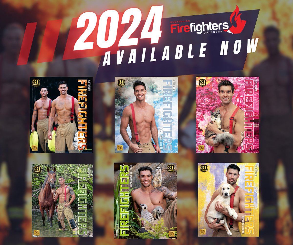 Australian Firefighters Calendar tweet media
