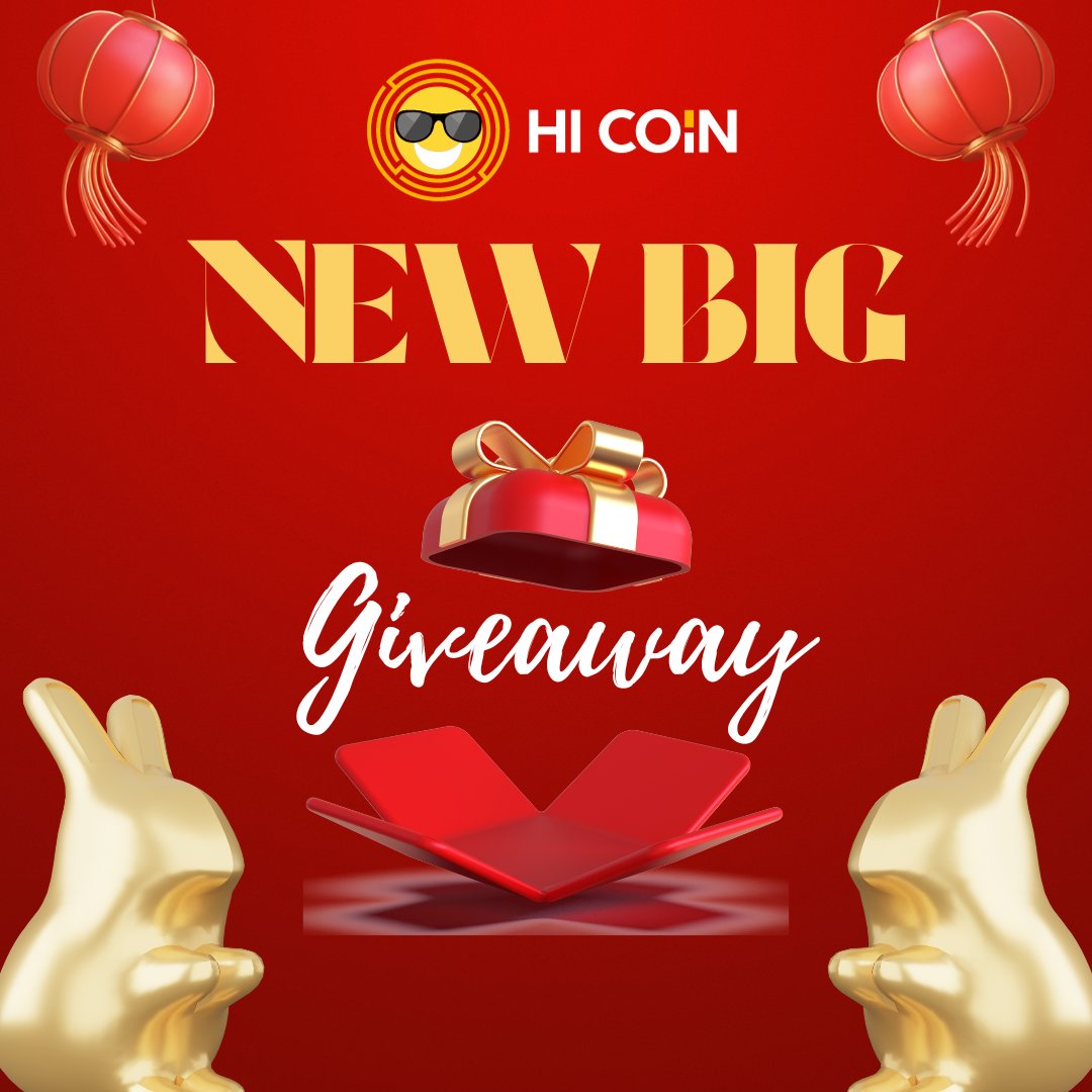 Hi Network ☀️ (@hinetworkapp) on Twitter photo 🎉 BIG GIVEAWAY TIME! 📲🎁
Win big with our fantastic #Giveaway! Here's how to enter:
👉 Follow us <a href="/HiNetworkApp/">Hi Network ☀️</a>.
👍 Like & Retweet this post.
🙌 Tag 3 friends who'd love these prizes.
📥 Download our app: bit.ly/hinetworkapp
Prizes: 1,000,000 HI COIN 💰🙀
Ends: 🎉 BIG GIVEAWAY TIME! 📲🎁
Win big with our fantastic #Giveaway! Here's how to enter:
👉 Follow us <a href="/HiNetworkApp/">Hi Network ☀️</a>.
👍 Like & Retweet this post.
🙌 Tag 3 friends who'd love these prizes.
📥 Download our app: bit.ly/hinetworkapp
Prizes: 1,000,000 HI COIN 💰🙀
Ends: