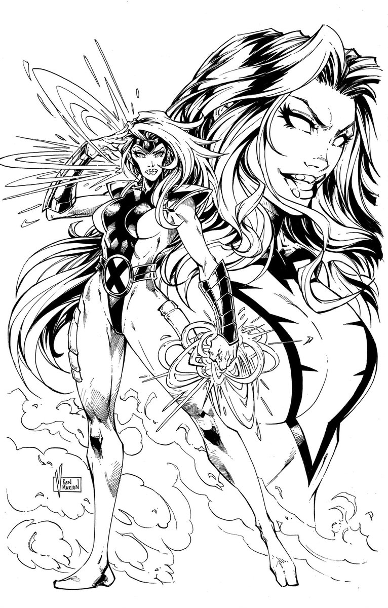Jean Grey and Dark Phoenix commission done for @NY_Comic_Con 

Email/message @ComicModern to get a spot on my pre show commission list!

#jeangrey #darkpheonix #pheonix #xmen #uncannyxmen #mutants #marvel #90sxmen #comics #anime #manga #originalcomicart #traditionalart #superhero
