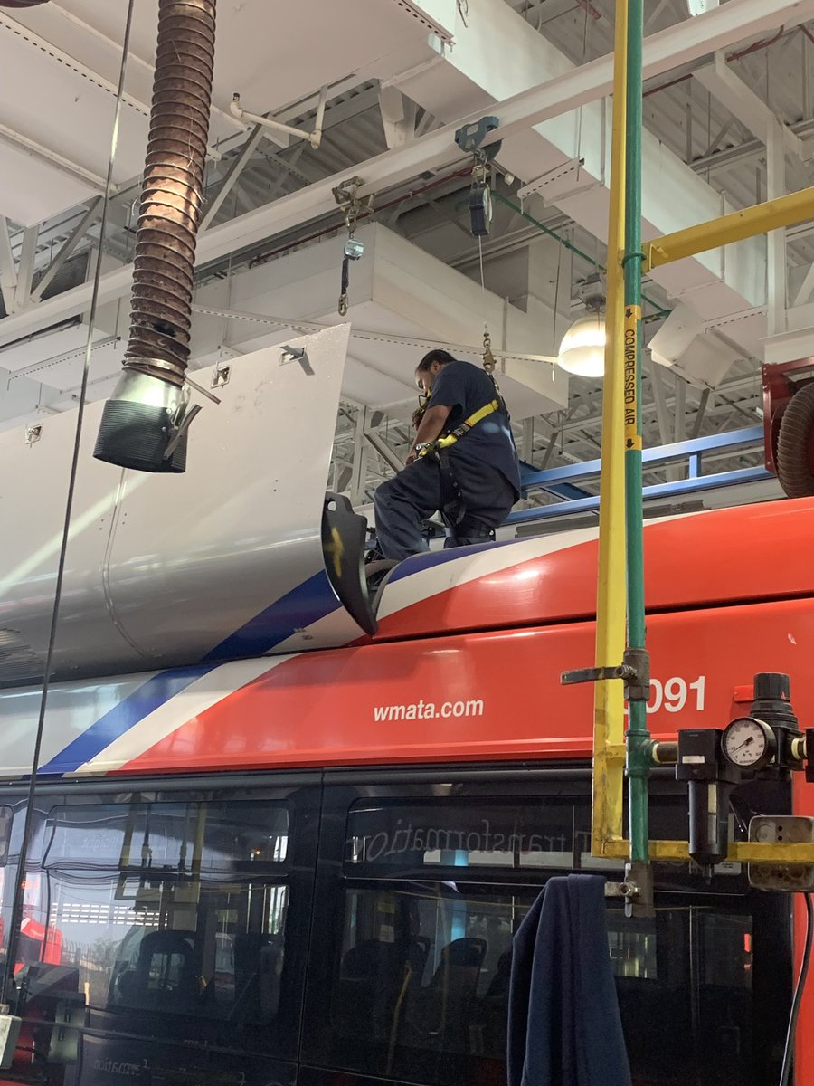 wmata's tweet photo. 📢 Join us this Saturday, 9 am-12 pm for Metro's Bus Maintenance Info Session! On-the-spot interviews for Mechanics with ASE, Automotive Tech Associate Degree, or military certifications. Register here: https://t.co/smlZajRmmA #wmata https://t.co/ioeDTVvN9Q