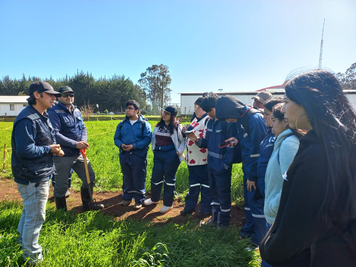 Estudiantes de la <a href="/ucscconcepcion/">UCSC Concepción</a> sede Cañete del Área Agropecuaria visitan Unidad de Trabajo del Proyecto <a href="/iniachile/">INIA Chile</a> <a href="/gorebiobio/">Gobierno Regional del Biobío</a> "Transferencia tecnológica y extensión agropecuaria para productores de Provincia de Arauco" en <a href="/Gendarmeria_CL/">Gendarmería de Chile</a> CET Cañete.