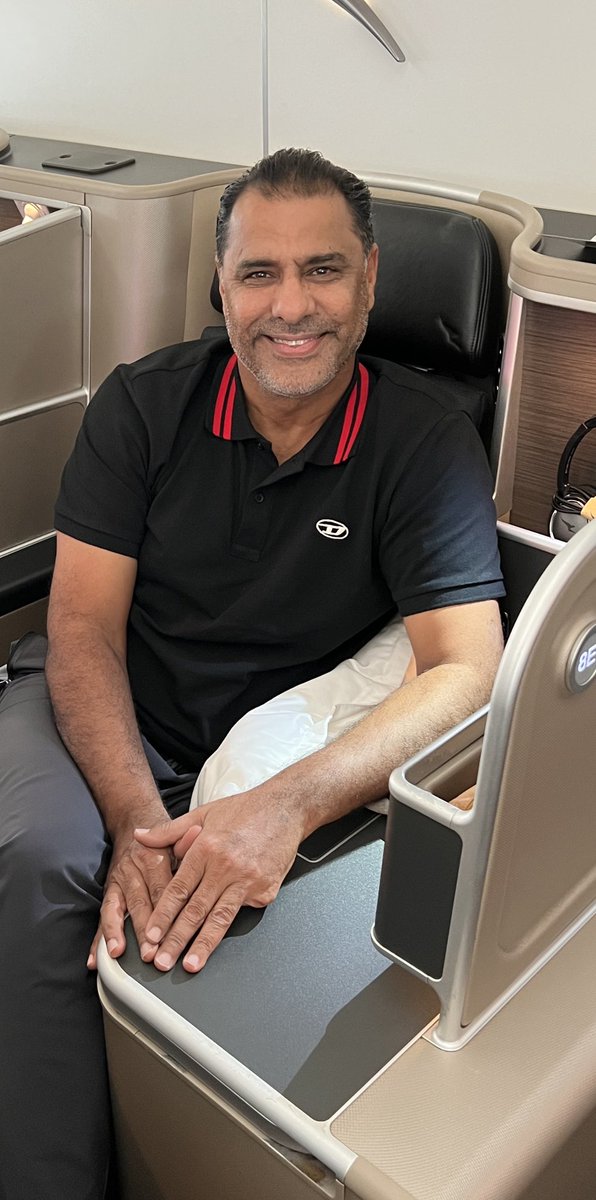 Goodbye’s are never easy 😞. Me off to #SouthAfrica #Dubai and then to #India for the Mega event #WorldCup2023 Big Thanks to <a href="/ICC/">ICC</a> <a href="/StarSportsIndia/">Star Sports</a> for the opportunity. Looking forward to catch up with old buddies and some quality cricket. Six weeks of pure entertainment.