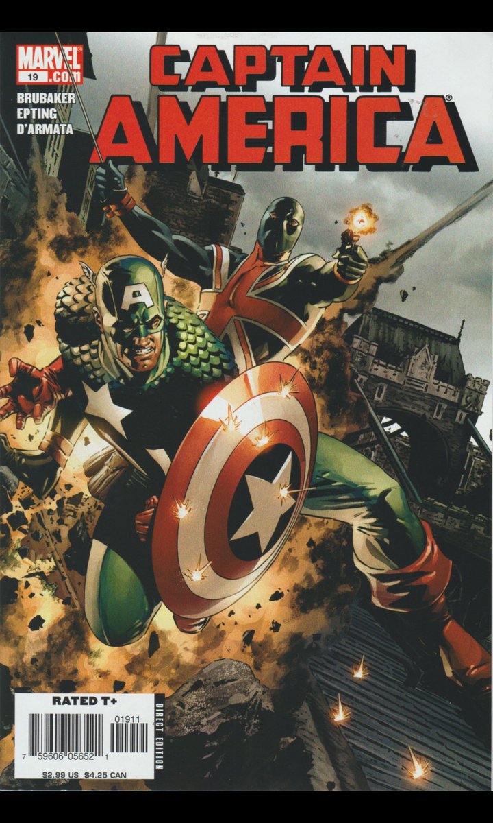 Cool cover featuring #CaptainAmerica and #UnionJack by #SteveEpting.  #comicbooks