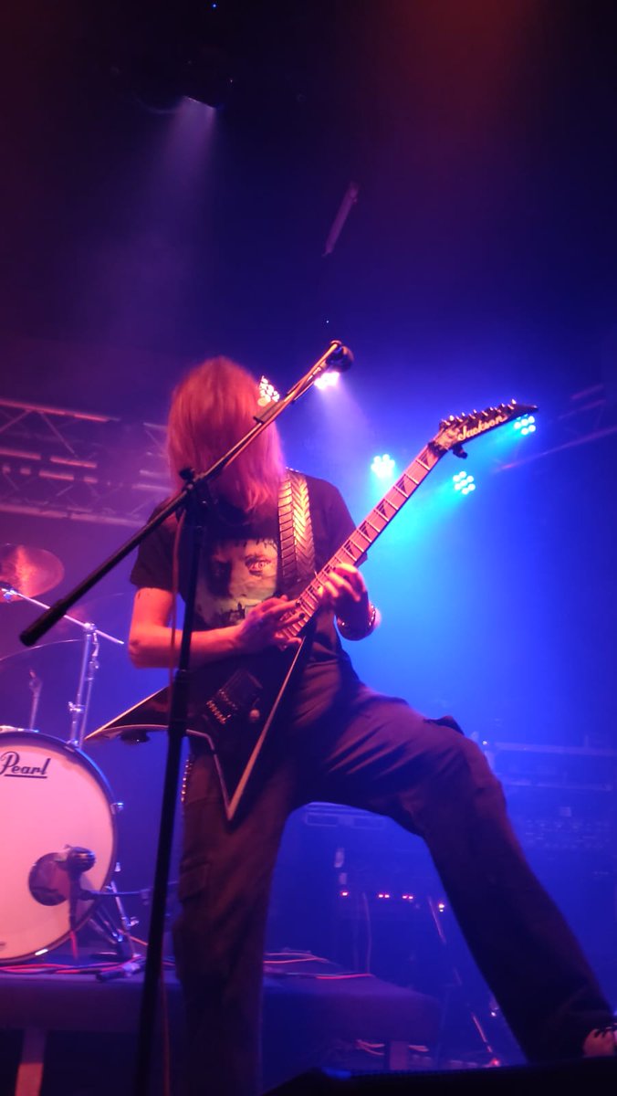 Luzidity1's tweet photo. Luzidity Live in Oberhausen #helvete #reignofterrortour #painful #denomination #luzidity #brimstonegate https://t.co/z4oXCScpIA