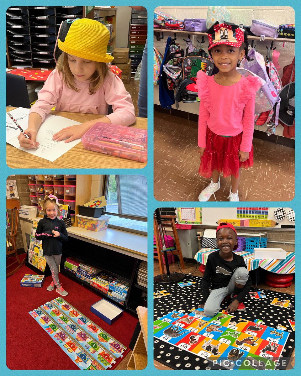 JaimeHoon's tweet photo. We had our “thinking caps” on all day today! We can make safe & smart choices! 🧢 👒 🎩 #ThinkingCapThursday #safedecisionsweek https://t.co/6LSh3lbxoo