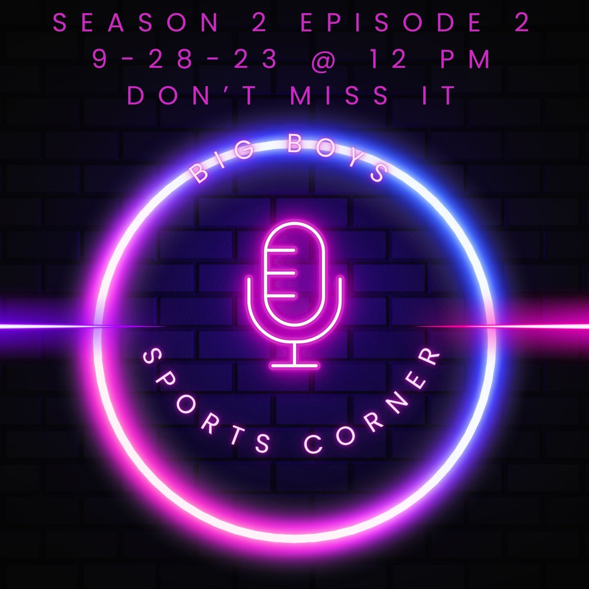 BigBoysPod's tweet image. Don't miss episode 2! Talking UT Football, local HS Football, NASCAR Playoffs, and we introduce our first edition of the Big Boys Sports Corner Mark It Down bet!