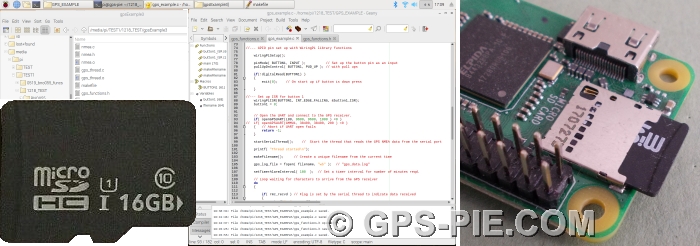 BlackBoxCameraC's tweet photo. The GPS-PIE example software provides C source code for interfacing the Raspberry Pi to the GPS receiver, BNO055 9DOF IMU motion sensor and MS5637 barometric pressure sensor.
https://t.co/uKKiVcEBqo  
#RaspberryPi #PiZero #PiZero2 #GPS #BNO055 #Maker #robotics https://t.co/HX35XsSHQF
