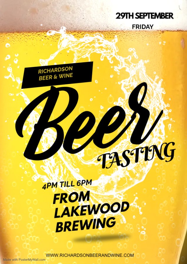 richardsonbeerwine (@richardsonbeerw) on Twitter photo 