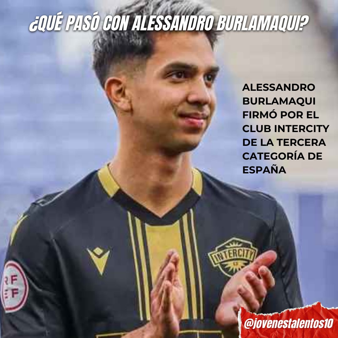 🤔 ¿QUÉ PASÓ CON LA JÓVEN PROMESA, ALESSANDRO BURLAMAQUI? 🇪🇸

🇪🇸 #INTERCITY: El mediocampista peruano 🇵🇪 de 21 años firmó por el club Intercity de Alicante de la tercera categoría del fútbol español. 

🔗 Lee la nota completa: 
▶️ bit.ly/jovenestalento… 

#JóvenesTalentos