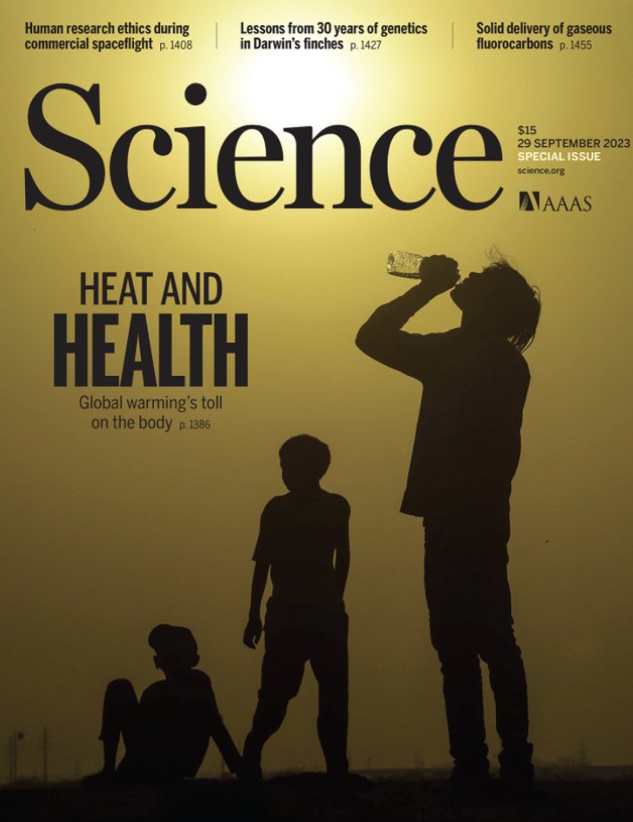Ollie Jay (@ollie_jay13) on Twitter photo Our work <a href="/HeatHealth_USYD/">Heat and Health Research Incubator</a> on building #heat resilience during #pregnancy led by <a href="/AdrienneOz/">Adrienne Gordon</a> funded <a href="/wellcometrust/">Wellcome</a> featured <a href="/ScienceMagazine/">Science Magazine</a> this week. Includes <a href="/C4Camille/">Camille Raynes-Greenow</a> <a href="/jemcheng/">Jem Cheng</a> <a href="/smallcombe2/">James Smallcombe</a>
#LeadershipForGood
<a href="/DrEmmaLJohnston/">Prof Emma L Johnston AO FAA FTSE</a> @RobynWard13 @BurnsSyd
science.org/content/articl… Our work <a href="/HeatHealth_USYD/">Heat and Health Research Incubator</a> on building #heat resilience during #pregnancy led by <a href="/AdrienneOz/">Adrienne Gordon</a> funded <a href="/wellcometrust/">Wellcome</a> featured <a href="/ScienceMagazine/">Science Magazine</a> this week. Includes <a href="/C4Camille/">Camille Raynes-Greenow</a> <a href="/jemcheng/">Jem Cheng</a> <a href="/smallcombe2/">James Smallcombe</a>
#LeadershipForGood
<a href="/DrEmmaLJohnston/">Prof Emma L Johnston AO FAA FTSE</a> @RobynWard13 @BurnsSyd
science.org/content/articl…